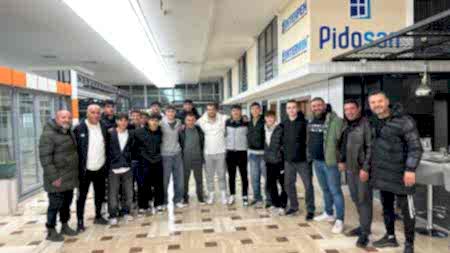 Pidosan Yahyalar Spor Kulübü U18 Sporcularının, Başkan Soner Cengiz'i Ziyareti